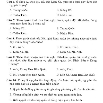 Luyện Thi Trung Học Phổ Thông Quốc Gia 2019 - Khoa Học Xã Hội