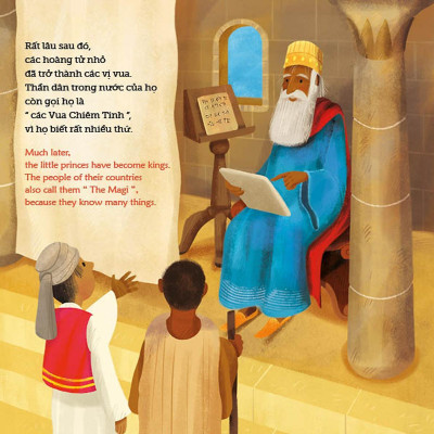 Sách - Ba Vua Chiêm Tinh - Truyện Tranh Kinh Thánh Song Ngữ Việt Anh - Bayard Việt Nam