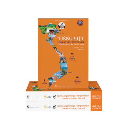 Bộ Sách Tiếng Việt cho người nước ngoài 3 cấp độ Sơ cấp tái bản -Trung cấp - Nâng cao và Khám phá tiếng Việt hiện đại
