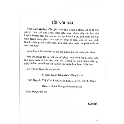 Sách-Hướng Dẫn Giải Bài Tập Toán 7 (Bám Sát SGK Kết Nỗi Tri Thức Với Cuộc Sống)