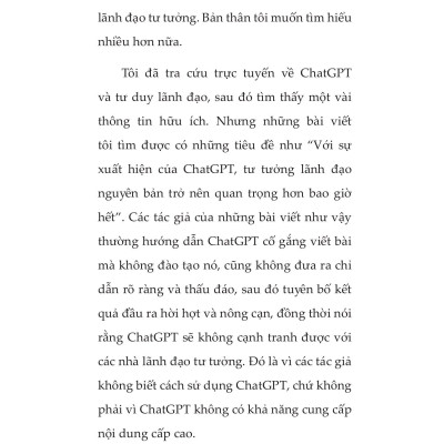 Chat GPT - Ứng Dụng Trí Tuệ Nhân Tạo Trong Công Việc