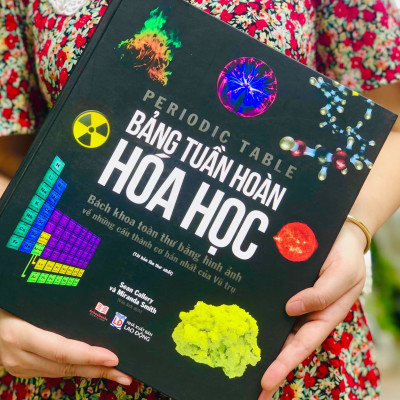 Combo sách Đ.á quý và khoáng sản, Bảng tuần hoàn hóa học - Tổng hợp kiến thức bách khoa cho mọi lứa tuổi - Hiệu sách Genbook, Bìa cứng in màu
