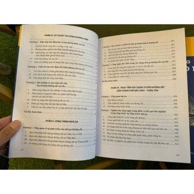 Combo 2 tập: Công Nghệ Xây Dựng Đường Sắt Cao Tốc Trung Quốc - NXB Xây Dựng (XD-MK)