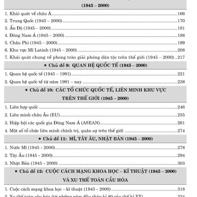 Tuyển Tập 10.000 Câu Hỏi Trắc Nghiệm Ôn Luyện Thi THPT Quốc Gia Môn Lịch Sử Tập 1 