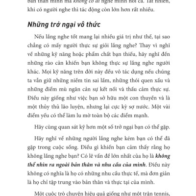 Sách - Nghệ Thuật Lắng Nghe - Thực Hành Thấu Cảm - Xây Dựng Lòng Tin - Tạo Ra Kết Nối Sâu Sắc