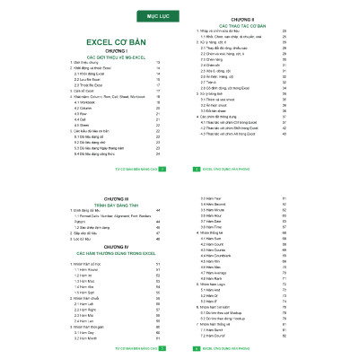 Combo 3 Sách Excel - Word - PowerPoint Ứng Dụng Văn Phòng Có Kèm Khoá Học Online ĐÀO TẠO TIN HỌC