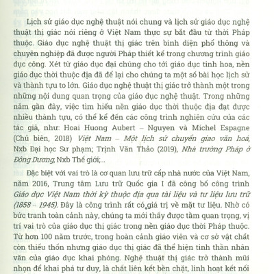 Mỹ Thuật Và Nghệ Thuật Ứng Dụng Ở Việt Nam Nửa Đầu Thế Kỷ XX  - Từ Góc Nhìn Giáo Dục Nghệ Thuật (Bìa mềm) - Phạm Long, Trần Hậu Yên Thế (Đồng Chủ biên)
