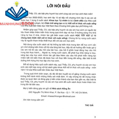 sách - HỌC TỐT VẬT LÍ 10 (DÙNG KÈM SGK KẾT NỐI TRI THỨC VỚI CUỘC SỐNG)