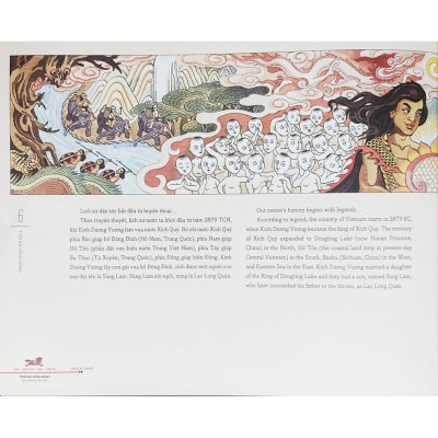 Lược sử nước Việt bằng tranh (Viet Nam - A Brief history in pictures) - Song ngữ Việt Anh