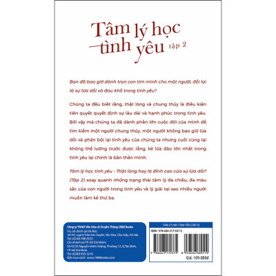 Tâm Lý Học Tình Yêu - Tập 2