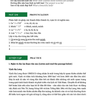 Bộ Sách Tiếng Việt cho người nước ngoài 3 cấp độ Sơ cấp tái bản - Trung cấp (Kèm CD) và Nâng cao (Kèm QR chứa file nghe)