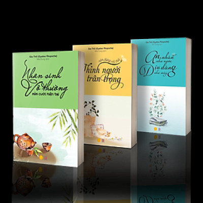 COMBO SÁCH MỌI CHUYỆN ĐỀU LÀ SỰ AN BÀI TỐT NHẤT ( BỘ 3 CUỐN, TẶNG ẢNH KINH HẠNH PHÚC ) - TÁC GIẢ GIA THỐ ( GYATSO RINPOCHE ) - SÁCH TÔN GIÁO TÂM LINH - HIỆU SÁCH GENBOOKS, BÌA MỀM, IN MÀU