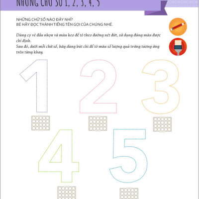 Sách - Montessori A World of Achievements - Cuốn Sách Đầu Tiên Của Tớ Về Số Đếm (4 - 5 Tuổi) - ndbooks