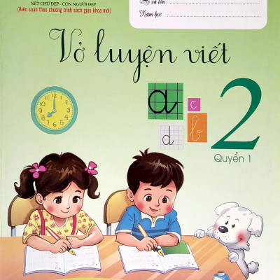 Biên Soạn Theo Chương Trình Sách Giáo Khoa Mới - Vở Luyện Viết 2 - Quyển 1