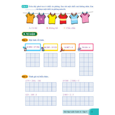 Sách - Bài Tập Tuần Toán 4 - Cánh Diều - ndbooks