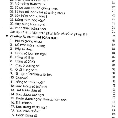 Toán Học Thú Vị Từ Số Và Phép Tính