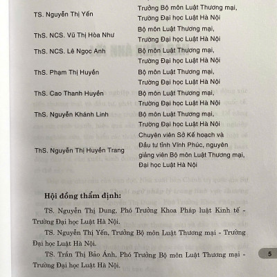 Thuật Ngữ Pháp Lý Trong Lĩnh Vực Thương Mại và Đầu Tư