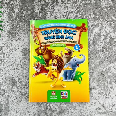 Combo 2 Quyển Phát Triển Tư Duy Và Ngôn Ngữ Cho Bé - Truyện Đọc Bằng Hình Ảnh - Truyện Ngụ Ngôn Thế giới đặc sắc - (VT)