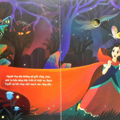 Sách Tương Tác - Lật Mở Xuyên Thấu - Bí Mật Phía Sau Trang Sách - Nàng Bạch Tuyết