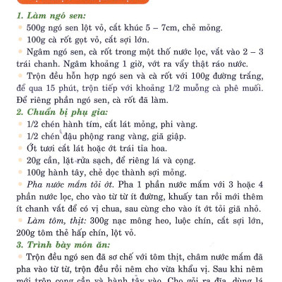 Nấu Ăn Ngon - Gỏi và Món Nguội