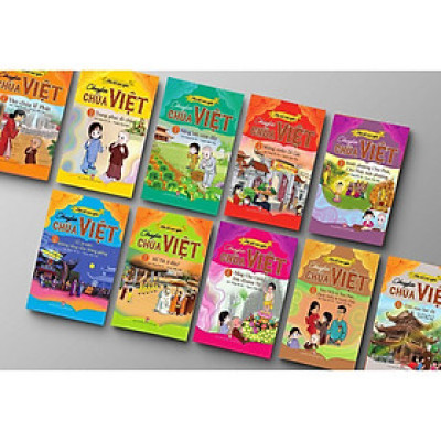 Sách - Mẹ Kể Con Nghe - Chuyện Chùa Việt - Combo 10 Cuốn - NXB Phụ Nữ