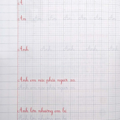 Biên Soạn Theo Chương Trình Sách Giáo Khoa Mới - Vở Luyện Viết 2 - Quyển 1