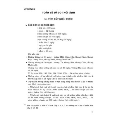 Sách - Toán Chuyên Đề Số Đo Thời Gian Và Toán Chuyển Động Lớp 5 - Dùng Chung Các Bộ SGK Hiện Hành - Hồng Ân