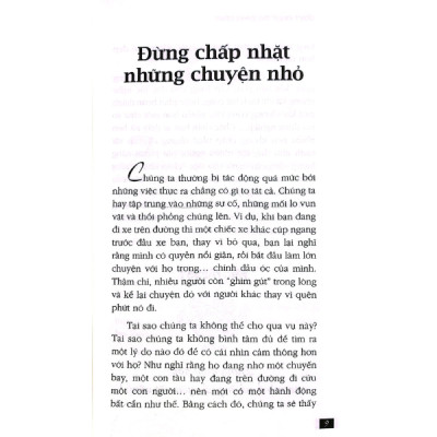 Sách Tất Cả Đều Là Chuyện Nhỏ (Tái Bản)