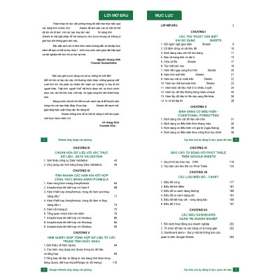 Combo 5 Sách Word - Excel - Power Point - Google Sheet - Power Query ĐÀO TẠO TIN HỌC Ứng Dụng Văn Phòng Kèm Video Hướng Dẫn