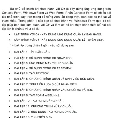 Lập Trình Với C# - STK