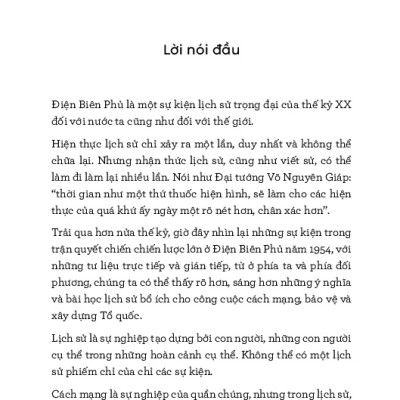 Điện Biên Phủ - Nhớ Lại Để Suy Ngẫm - TRE