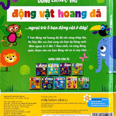 Sách Tương Tác Thông Minh - Đừng Chạm Vào Động Vật Hoang Dã