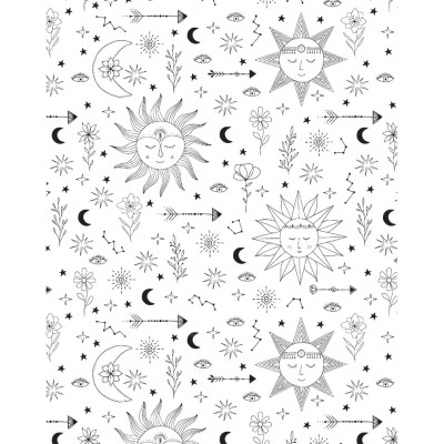 Sách Tô Màu Chiêm Tinh - Tô Màu Theo Cách Của Bạn Để Khai Mở Trực Giác Diệu Kỳ