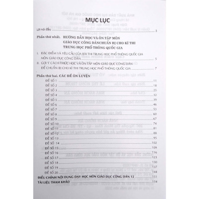 Sách - Hướng Dẫn Học Và Ôn Tập Môn Giáo Dục Công Dân