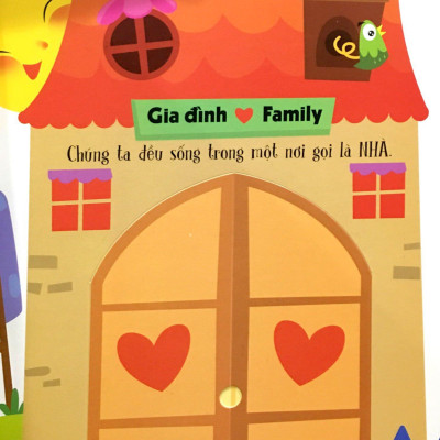 Sách Tương Tác - Lift - The - Flap – Lật Mở Khám Phá - First 100 Word - 100 Từ Đầu Tiên Về Thế Giới Quanh Em