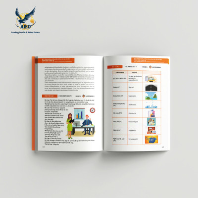 Bộ Sách Tiếng Việt cho người nước ngoài 3 cấp độ Sơ cấp tái bản - Trung cấp (Kèm CD) và Nâng cao (Kèm QR chứa file nghe)