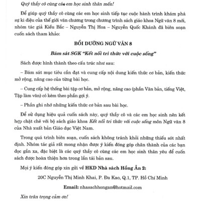 Bồi dưỡng ngữ văn 8 (Bám Sát SGK Kết nối tri thức với cuộc sống)