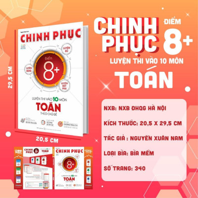 Sách - Chinh Phục Luyện Thi Vào 10 Môn Toán Theo Chủ Đề - Megabook
