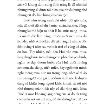 Dạ thưa xứ Huế bây chừ - bản in 2025