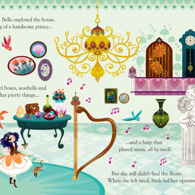 Sách tương tác tiếng Anh - Peep Inside A Fairy Tale: Beauty The Beast