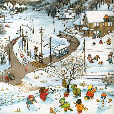 Ehon - Thực Phẩm Tâm Hồn Cho Bé - Tàu Điện Di Chuyển Nào (Tái Bản 2021)