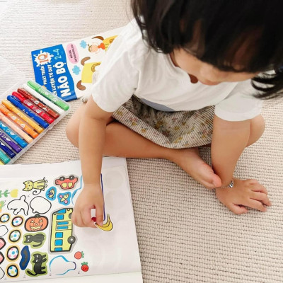 Sách cho bé - Phát Triển IQ - Rèn Luyện Tư Duy Não Bộ - Khả Năng Tưởng Tượng Và Sáng Tạo - Dành cho trẻ từ 2-4 tuổi