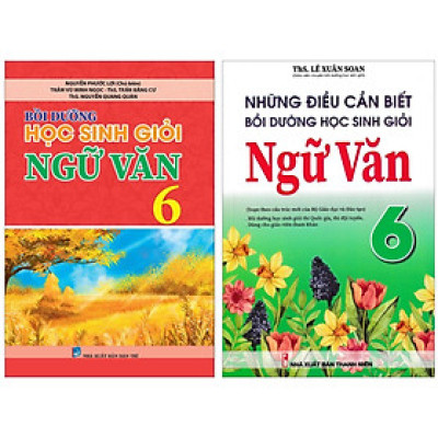 Combo Bồi Dưỡng Học Sinh Giỏi Ngữ Văn 6 + Những Điều Cần Biết Bồi Dưỡng Học Sinh Giỏi Ngữ Văn 6 (Bộ 2 Quyển)