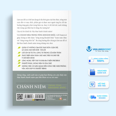 Chánh Niệm Trong Từng Khoảnh Khắc  - Vanlangbooks