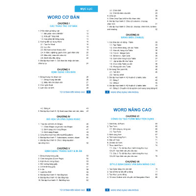 Combo 5 Sách Word - Excel - Power Point - Google Sheet - Power Query ĐÀO TẠO TIN HỌC Ứng Dụng Văn Phòng Kèm Video Hướng Dẫn