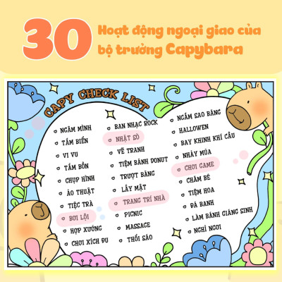 Capy Và Những Người Bạn