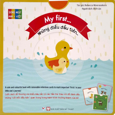 Sách Tương Tác - My First - Những Điều Đầu Tiên (Song Ngữ Anh Việt)