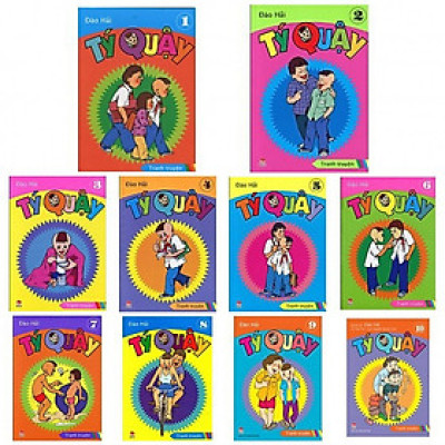 Truyện tranh - Trọn bộ 12 tập: Tý quậy