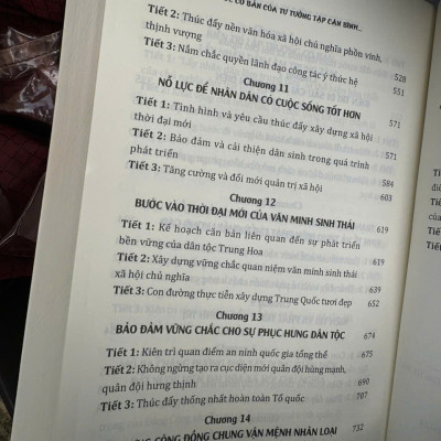 Một số vấn đề cơ bản của tư tưởng Tập Cận Bình về chủ nghĩa xã hội đặc sắc Trung Quốc thời đại mới – NXB CTQGST