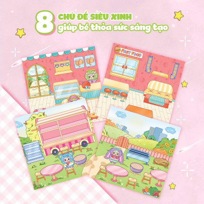 Bóc Dán Sticker Sáng Tạo Baby Three